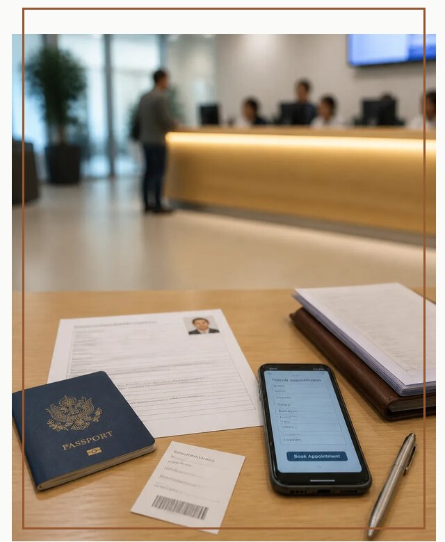 Запись в визовый центр в Томске для подачи документов