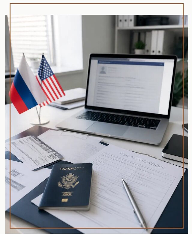 Оформление визы в США для туристов и бизнеса в Томске