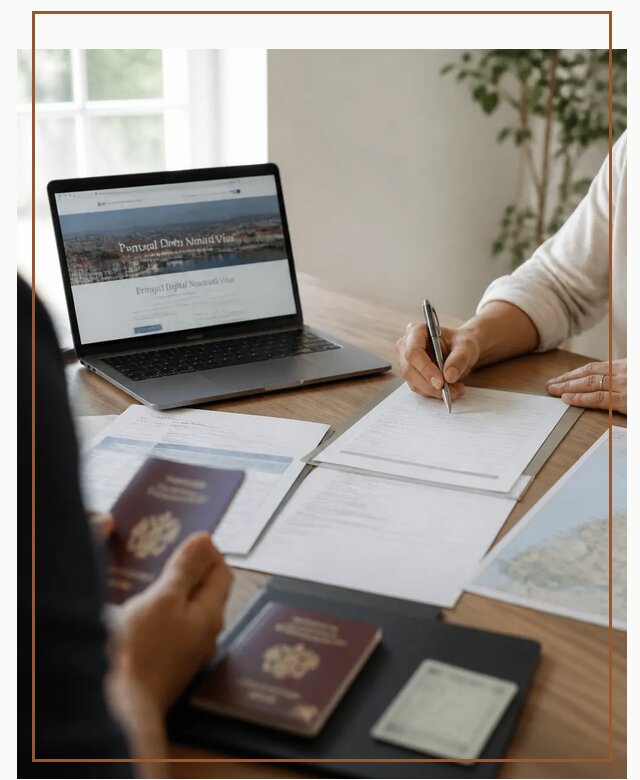 Оформление Digital Nomad и ВНЖ Португалии в Томске