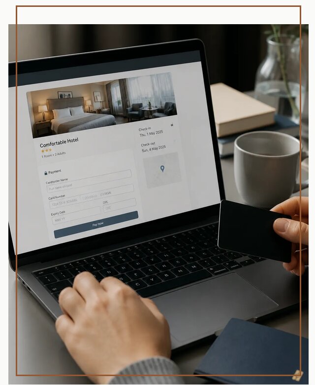 Оплата бронирования Booking в Томске по цене от 4917 р. | Гиперактив-Тмс