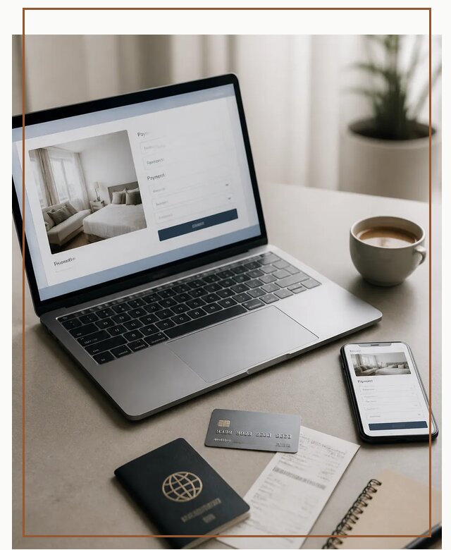 Оплата бронирования Booking и отелей для поездки в Томске